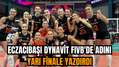 Eczacıbaşı Dynavit FIVB'de adını yarı finale yazdırdı