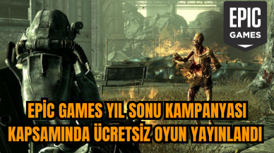 Epic Games yıl sonu kampanyası kapsamında ücretsiz oyun yayınlandı