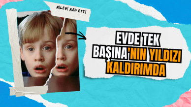 Evde Tek Başına'nın yıldızı kaldırımda