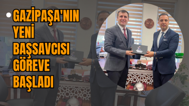 Gazipaşa'nın Yeni Başsavcısı Göreve Başladı