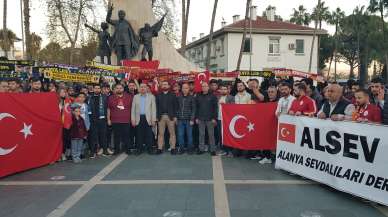 Alanya'da Halk Ter*re Karşı Yürüdü!