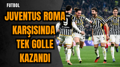 Juventus Roma karşısında tek golle kazandı