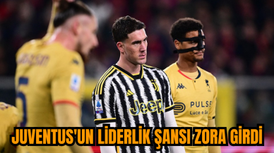 Juventus'un liderlik şansı zora girdi