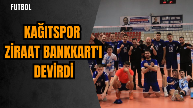 Kağıtspor Ziraat Bankkart'ı devirdi