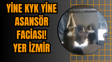 Yine KYK yine asansör faciası! Yer İzmir