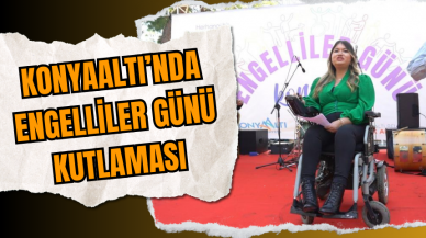 Konyaaltı’nda Engelliler Günü Kutlaması