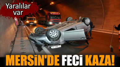 Mersin'de feci kaza! Yaralılar var