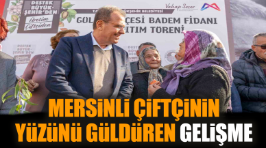 Mersinli çiftçinin yüzünü güldüren gelişme