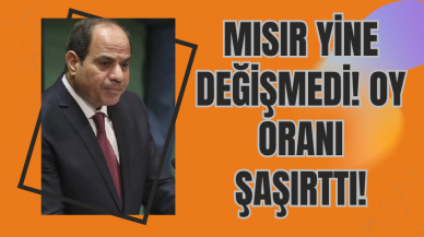 Mısır Yine Değişmedi! Oy Oranı Şaşırttı!