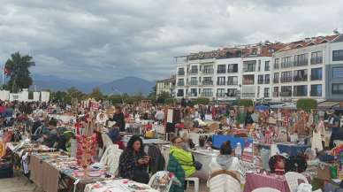 Muğla Fethiye’de Yeni Yıl Pazarı kuruldu