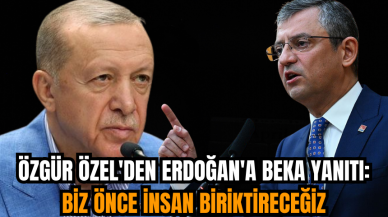 Özgür Özel'den Erdoğan'a beka yanıtı: Biz önce insan biriktireceğiz