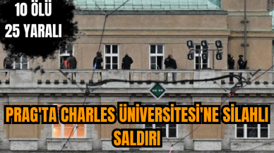 Prag'ta Charles Üniversitesi'ne silahlı saldırı: 10 ölü 25 yaralı