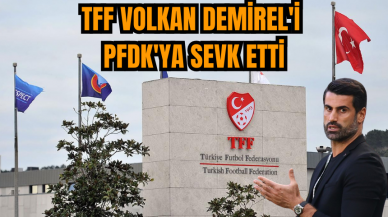 TFF Volkan Demirel'i PFDK'ya sevk etti