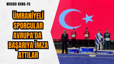 Ümraniyeli sporcular Avrupa'da başarıya imza attılar