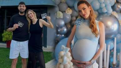 Yasemin Şefkatli'den baby shower partisi