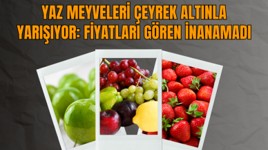 Yaz Meyveleri Çeyrek Altınla Yarışıyor: Fiyatları Gören İnanamadı