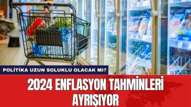 2024 enflasyon tahminleri ayrışıyor: Politika uzun soluklu olacak mı?