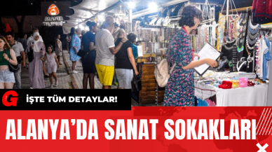 Alanya’da Sanat Sokakları