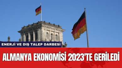 Almanya Ekonomisi 2023'te geriledi