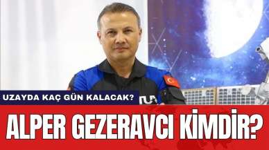 Alper Gezeravcı kimdir? Uzayda kaç gün kalacak?