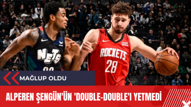 Alperen Şengün'ün 'double-double'ı yetmedi