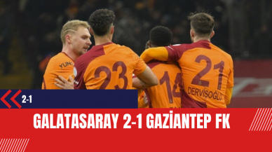 Galatasaray 2-1 Gaziantep FK