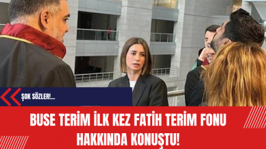 Buse Terim ilk kez Fatih Terim Fonu hakkında konuştu! Şok sözler...