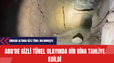 ABD'de sinagog altında bulunan gizli tüneller olayında bir bina tahliye edildi