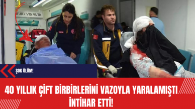 40 yıllık çift birbirlerini vazoyla yaralamıştı: Mevlüt Ç. intihar etti