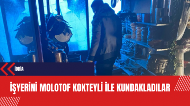 İddia: İşyerini molotof kokteyli ile kundakladılar