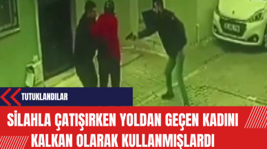 Silahla Çatışırken yoldan Geçen Kadını Kalkan Olarak Kullanmışlardı: Tutuklandılar