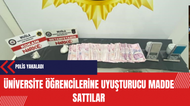 Üniversite öğrencilerine uy*şturucu madde satan şahıslar yakalandı