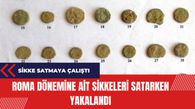 Sikke satmak isterken yakalandı