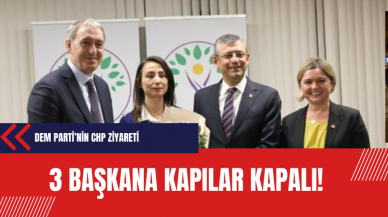 DEM Parti CHP’yi ziyaret edecek: 3 Başkana kapılar kapalı