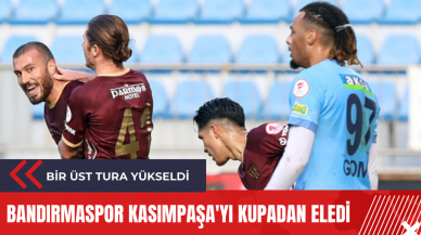 Bandırmaspor Kasımpaşa'yı kupadan eledi