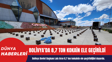 Bolivya'da uy*şturucu operasyonu