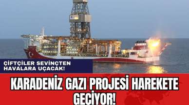 Karadeniz gazı projesi harekete geçiyor!