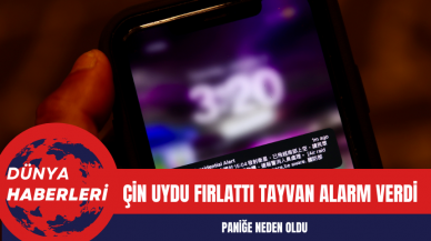 Çin uydu fırlattı Tayvan alarm verdi