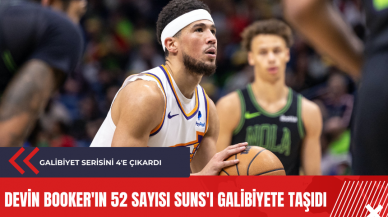 Devin Booker'ın 52 sayısı Suns'ı galibiyete taşıdı