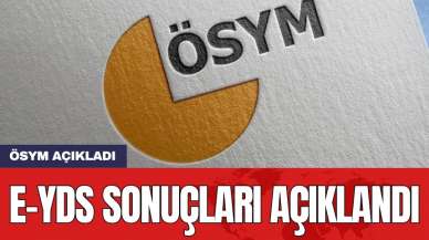 e-YDS sonuçları açıklandı