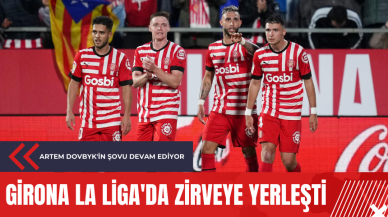 Girona La Liga'da zirveye yerleşti