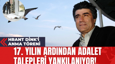 Hrant Dink'i Anma Töreni: 17' inci Yılın Ardından Adalet Talepleri Yankılanıyor!