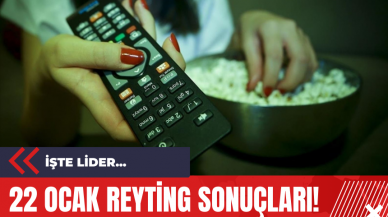 22 Ocak Reyting Sonuçları! İşte Lider...