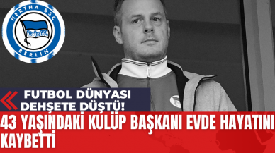 Futbol Dünyası Dehşete Düştü! 43 yaşındaki Kulüp Başkanı Evde Hayatını Kaybetti