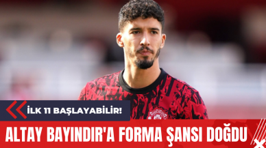 Altay Bayındır'a Forma Şansı Doğdu İlk 11 Başlayabilir!