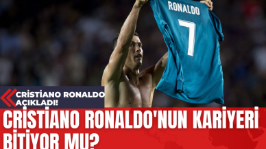 Cristiano Ronaldo'nun Kariyeri Bitiyor Mu? Cristiano Ronaldo Açıkladı!