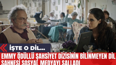 Emmy Ödüllü Şahsiyet Dizisinin Bilinmeyen Dil Sahnesi Sosyal Medyayı Salladı