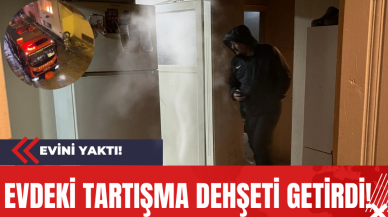 Evdeki Tartışma Dehşeti Getirdi!