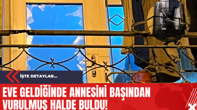 Eve Geldiğinde Annesini Başından Vurulmuş Halde Buldu!