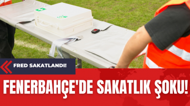 Fenerbahçe'de Sakatlık Şoku! Fred Sakatlandı!